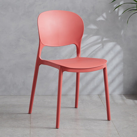 A&D Callidora Minimalist Durable Plastic Dining Chair from A&D
