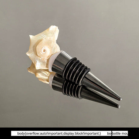 LIVETAI Marisol Elegant Natural Shell Champagne Stopper from LIVETAI