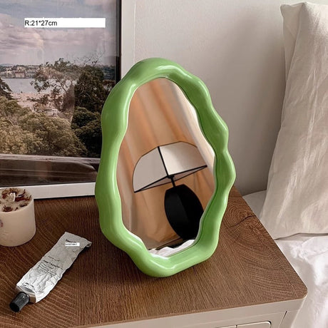 MI XIAOXIAO Amaya Elegant Compact Mirror - Standable Desktop Makeup Type from MI XIAOXIAO