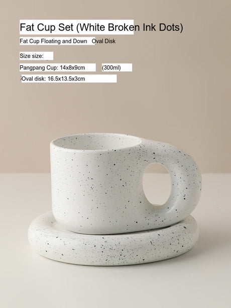 BEN HANMEI Esperanza Minimalist Ceramic Coffee Cup from BEN HANMEI