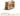 GENJI Tsubasa Rustic Minimalist Solid Wood Side Table from GENJI