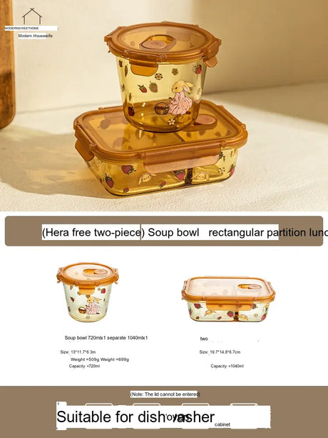 MH Isadora Elegant Glass Soup Bowl Set from MH