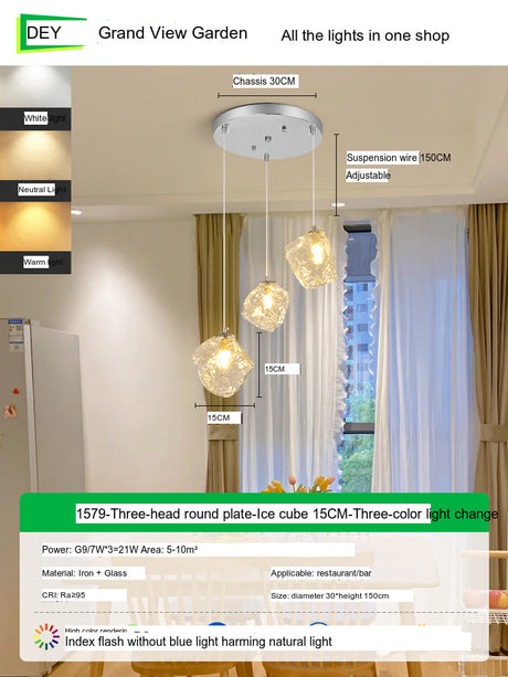 GVG Underwater Effects Ceiling Lamp from Kaiyashi