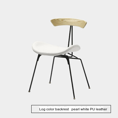 NIYE Lysander Retro Industrial Iron Dining Chair from NIYE