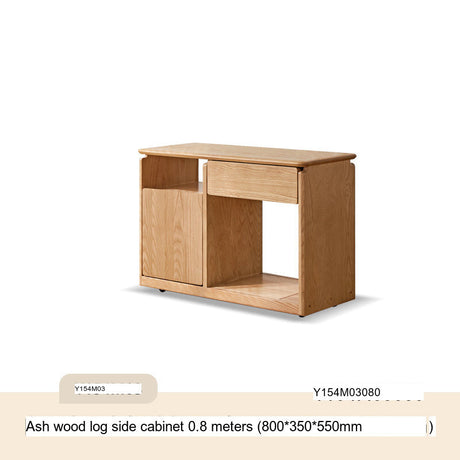 GENJI Elowen Modern Solid Wood Storage Cabinet from GENJI