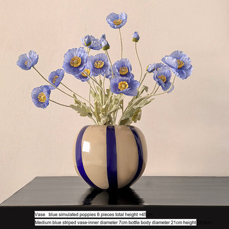 LIVETAI Callidora Elegant Glass Vase Dining Table Centerpiece from LIVETAI