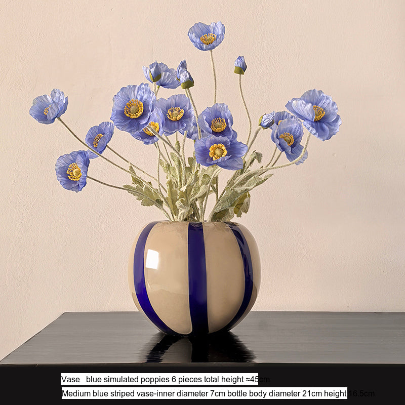 LIVETAI Callidora Elegant Glass Vase Dining Table Centerpiece from LIVETAI