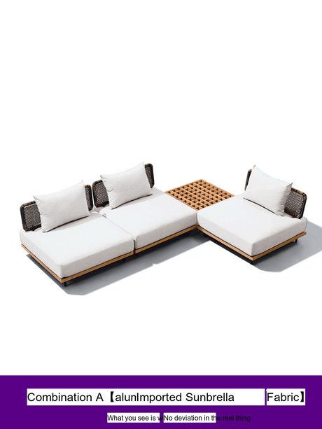 ZIYE Celestine Cozy Scandinavian Natural Sofa from ZIYE