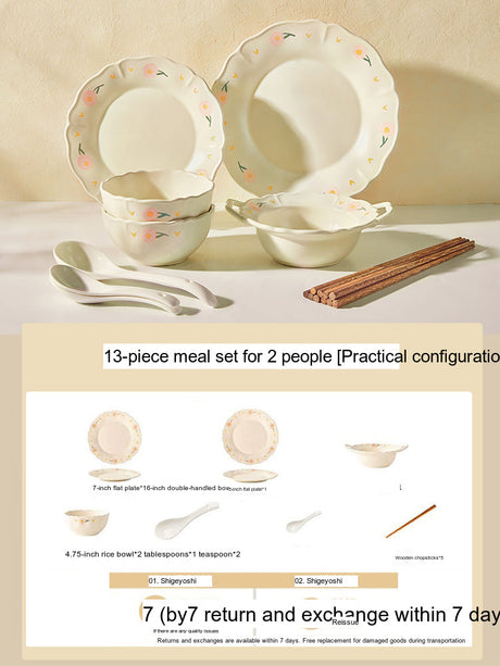 MOSE Creamy High-Quality Tableware Set from MOSE