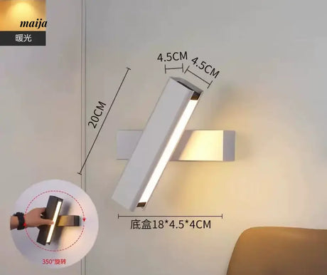 GVG Adjustable Bedroom Wall Sconce from GVG