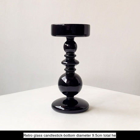 LIVETAI Seraphina Vintage Elegant Solid Wood Candlestick. from LIVETAI