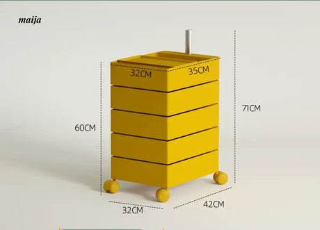 PUMPKIN BOX Rotating Storage Bedside Cabinet from PUMPKIN BOX