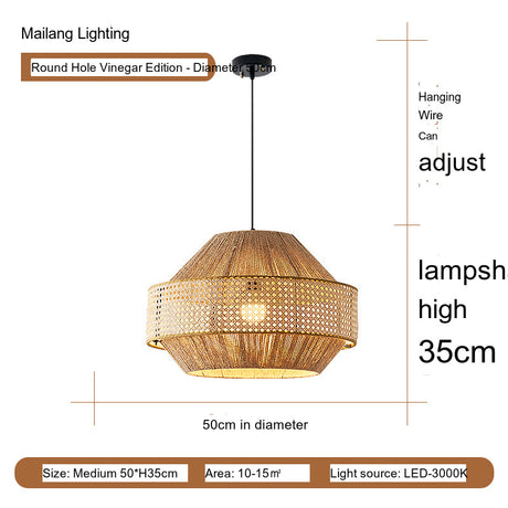 MAILANG Haruki Vintage Retro Hanging Lamp from MAILANG
