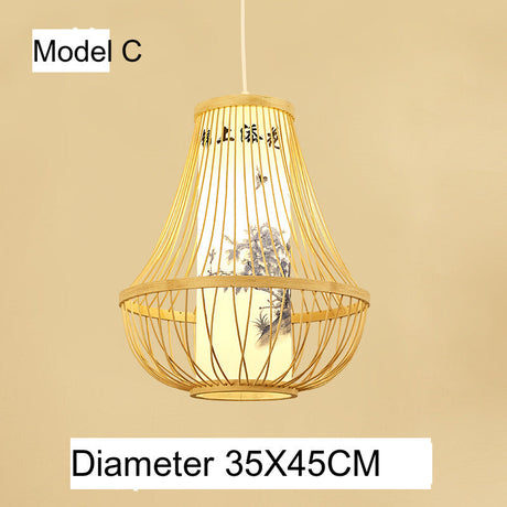 BOJI Chengyu Artistic Ambient Light Chinese Ceiling Lamp from BOJI