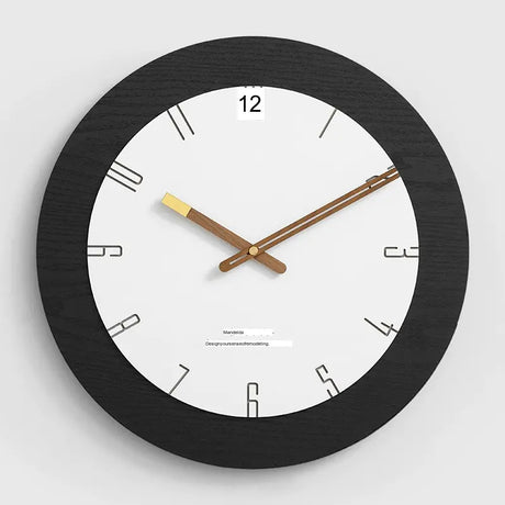 MANDELA Elysia Sleek Minimalist Luxury Wall Clock from MANDELA