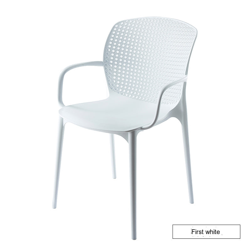 NIYE Elowen Stylish Hollow Plastic Dining Chair from NIYE