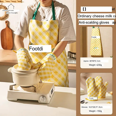 MH Alhambra Luxe Waterproof Kitchen Bib Apron from MH