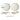 MOSE White Circle Dinner Plate Set from MOSE