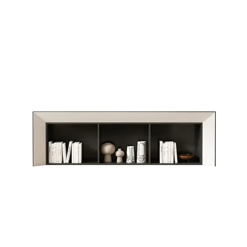 LINYUE Isla French Cream Style Fireplace Bookshelf from LINYUE