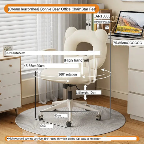 XIMIKA Isolde Ergonomic Stylish Office Chair from XIMIKA