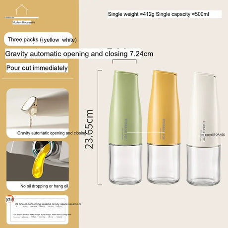MH Isadora Effortless Pouring Automatic Oil Tank Set from MH