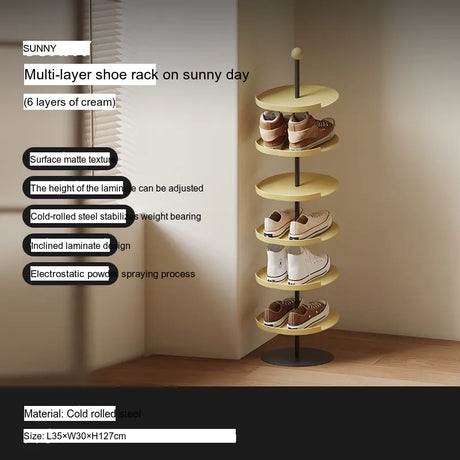 WOTIME Lira Modern Multi-Layer Door Shoe Rack from WOTIME