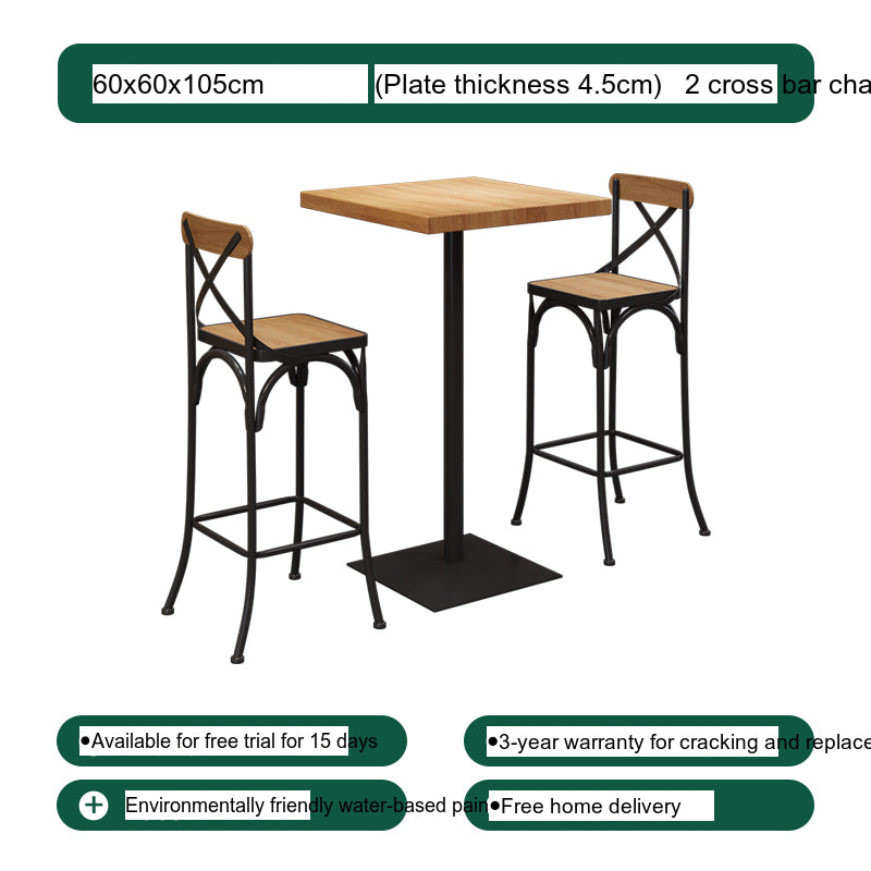 WEIMEI Lucia Rustic Industrial Bar Table from WEIMEI