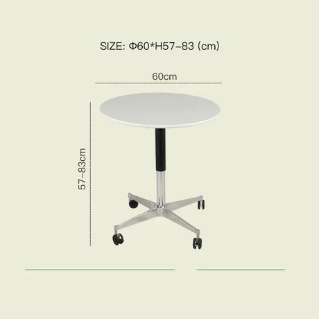 LAZYSPACE Zoey Solid Wood Lift Table from LAZYSPACE