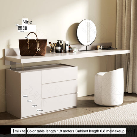 FANGYUAN Sapporo Elegant Solid Wood Makeup Cabinet from FANGYUAN