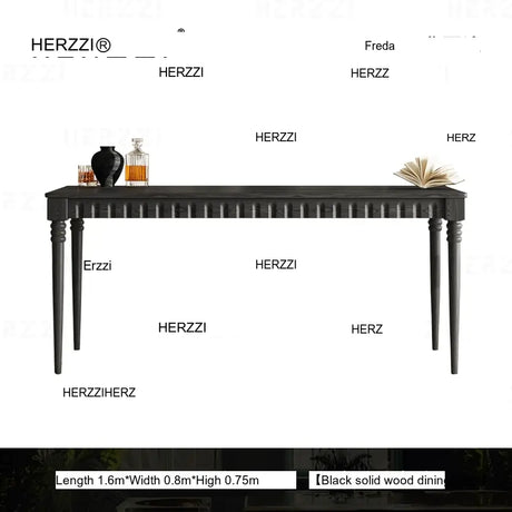 HERZZI Marisol Vintage Rustic Dining Set from HERZZI