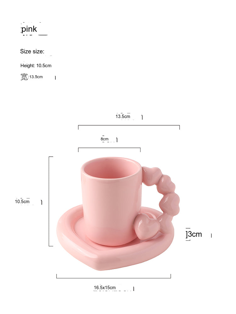 LIVETAI Marisol Charming Ceramic Coffee Cup from LIVETAI
