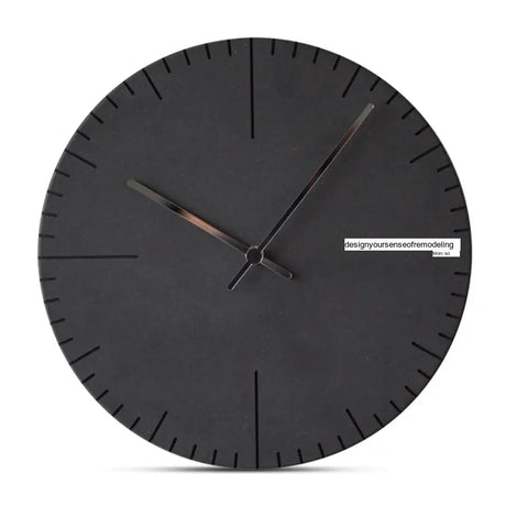 MANDELA Marlowe Modern Minimalist Family Hanging Clock from MANDELA