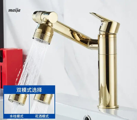 Retro Rotating Copper Washbasin from Kaiyashi