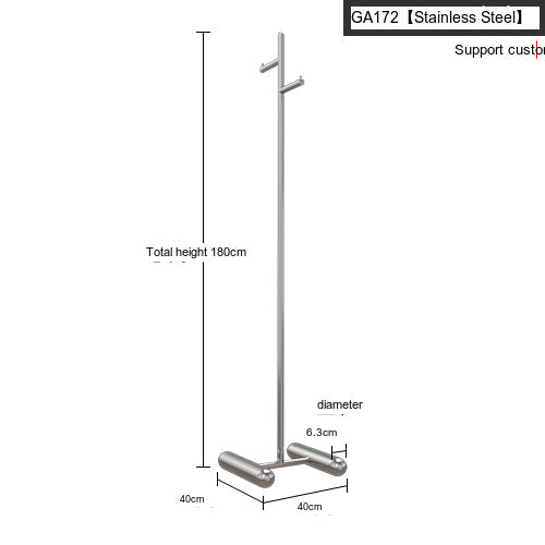 SM Finn Silver Clothing Hanger Stand from SM