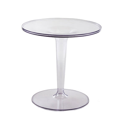 NIYE Tamsin Minimalist Rustic Round Coffee Table from NIYE