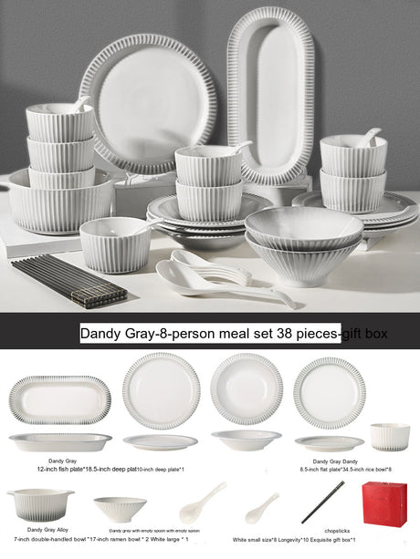 MOSE Light Luxury Tableware Set from MOSE