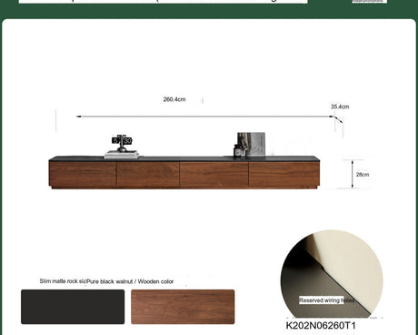 GENJI Takumi Elegant Solid Wood TV Cabinet from GENJI