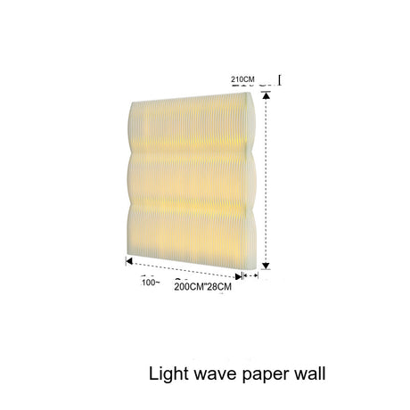 SHIBA Kyushu Elegant Lighting Folding Partition Decor from SHIBA