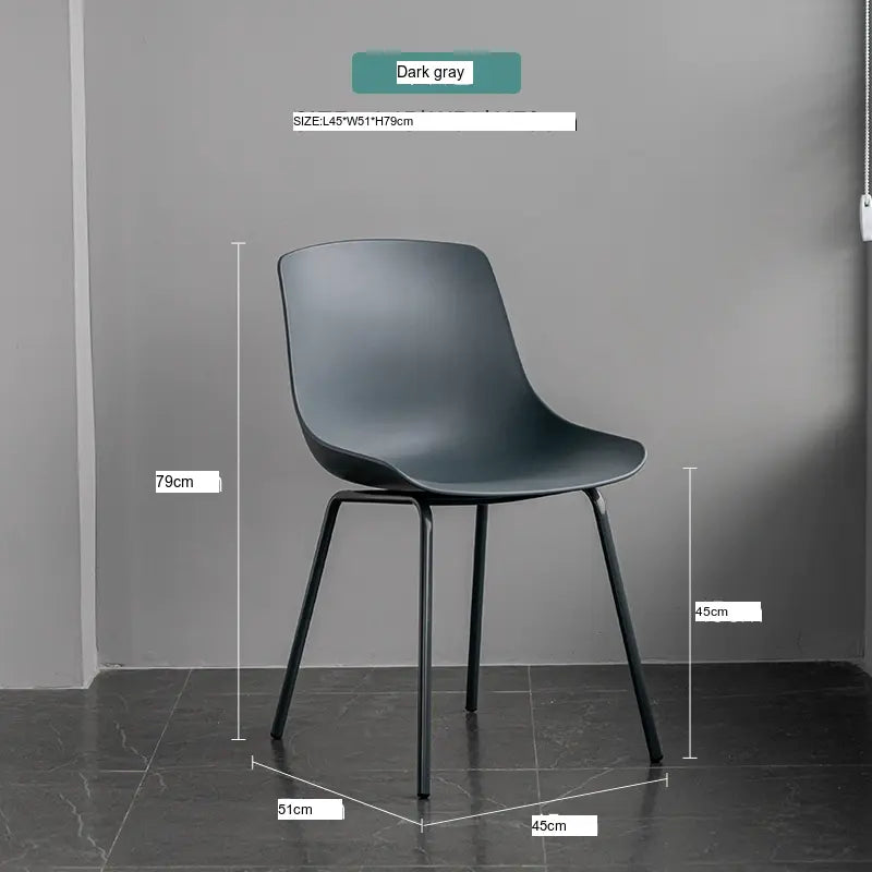 ABOUT WHITE Kiyomizu Elegant Minimalist Dining Chair from ABOUT WHITE