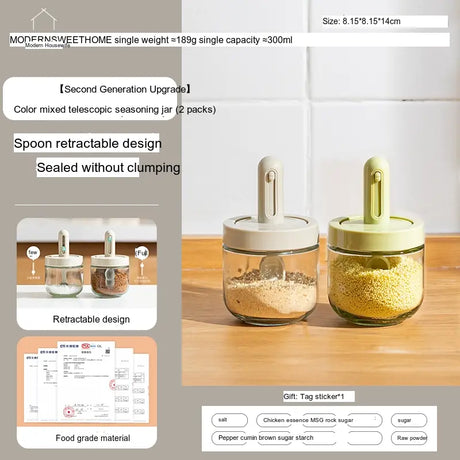 MH Isadora Versatile Storage Kitchen Seasoning Box from MH