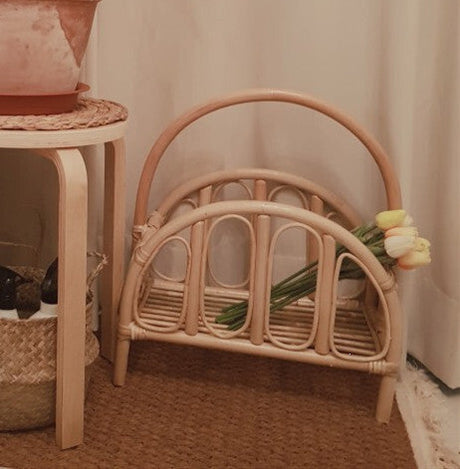 RATTAN FURNITURE Yujin Handmade Woven Photo Bookshelf from RATTAN FURNITURE