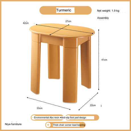 NIYE Isadora Minimalist Nordic Designer Stool from NIYE