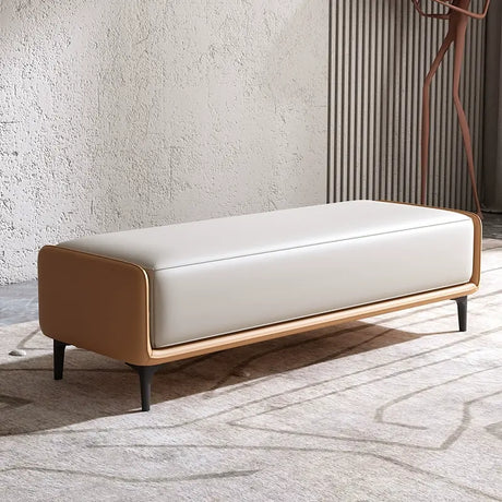 MOXER Isolde Modern Simple Leather Bench from MOXER
