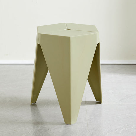 CHENGXIN HOME Isolde Stackable Nordic Round Stool - Modern Dining Bench from CHENGXIN HOME