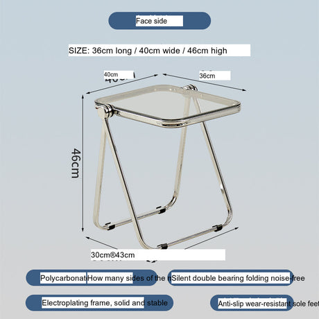 A&D Yuzuki Elegant Foldable Design Coffee Table from A&D