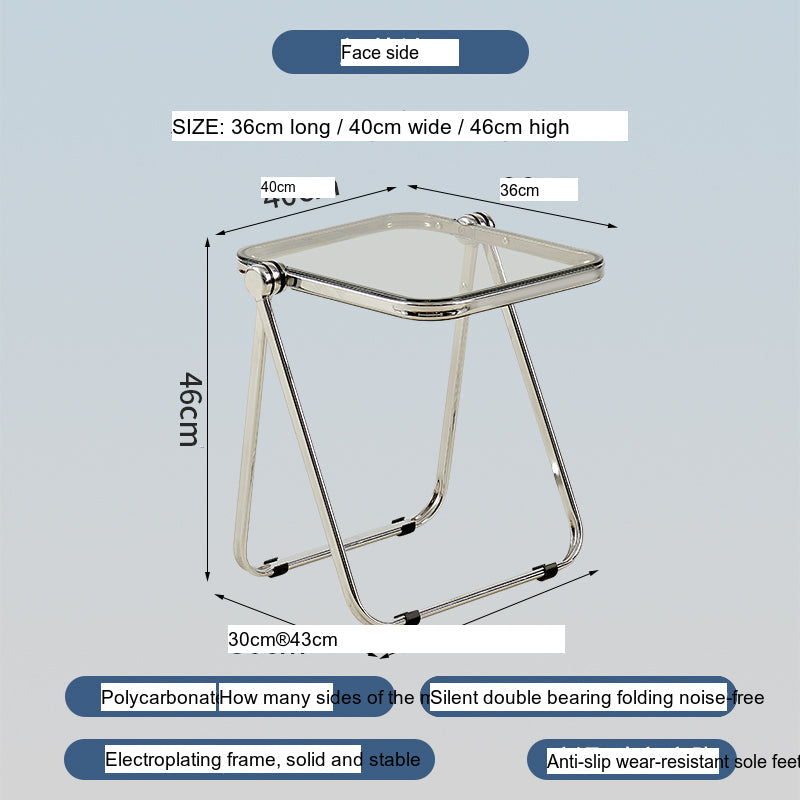 A&D Yuzuki Elegant Foldable Design Coffee Table from A&D