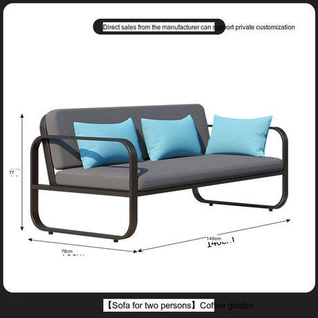 DIME GARDEN Marisol Modern Rainproof Outdoor Sofa Chair from DIME GARDEN