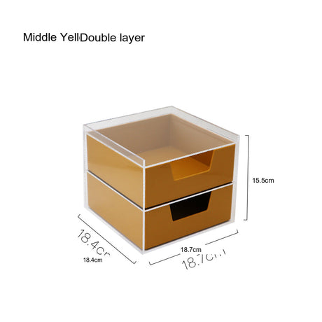 EPIUS Aranauka Stylish Acrylic Multi-Layer Storage Box from EPIUS