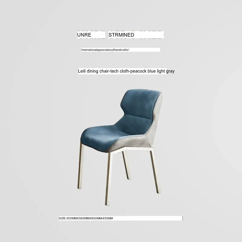 MOXER Sapphira Elegant Plush Design Dining Chair from MOXER