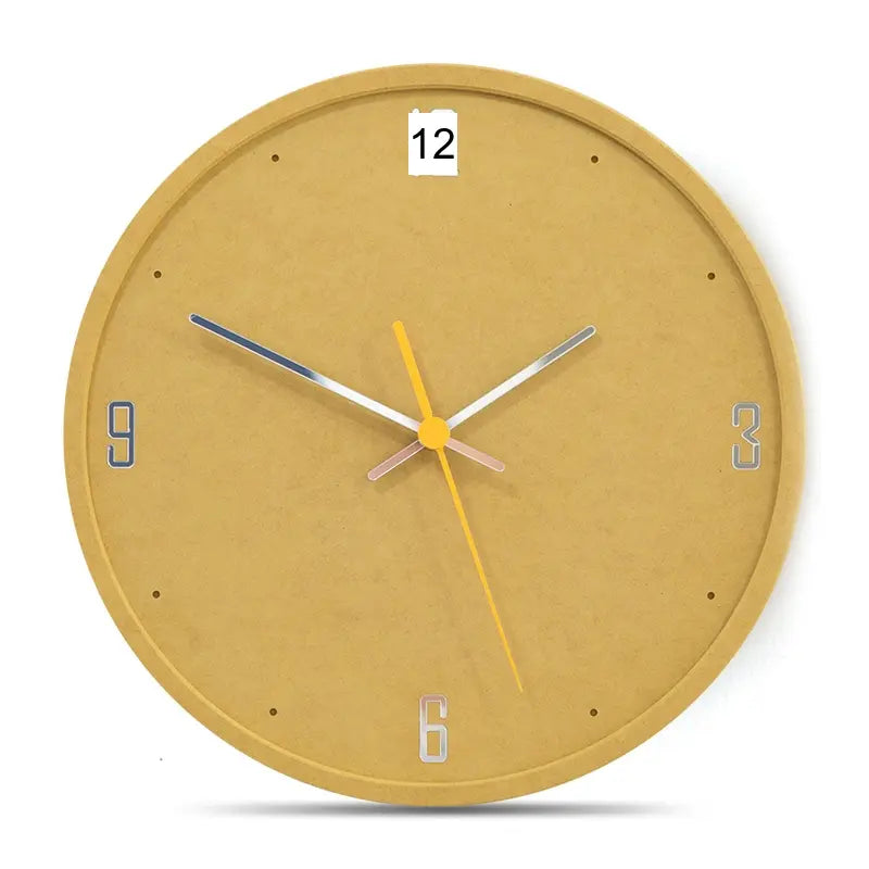 MANDELA Elysium Sleek Minimalist Silent Clock from MANDELA